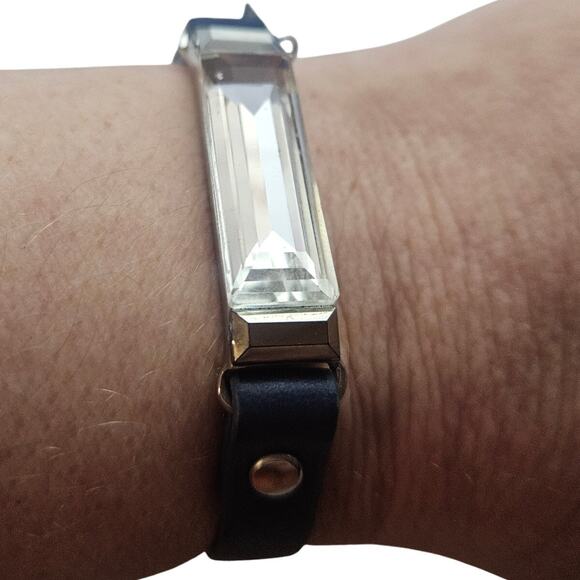 Navy Wrap Bracelet Adjustable - Picture 1 of 4